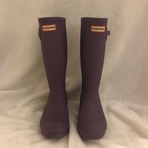 Purple hunter short boots!